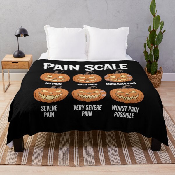 Item preview, Pain Scale Spooky Pumpkin Fall Halloween Trauma Nurse Triage designed and sold by IhanVaanMaArt.