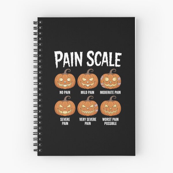Item preview, Pain Scale Spooky Pumpkin Fall Halloween Trauma Nurse Triage designed and sold by IhanVaanMaArt.