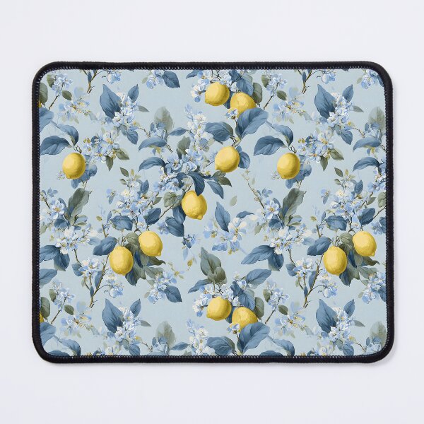 Item preview, Summer Portuguese Azulejo Lemon Pattern Notebook designed and sold by Suzy Perez Art.