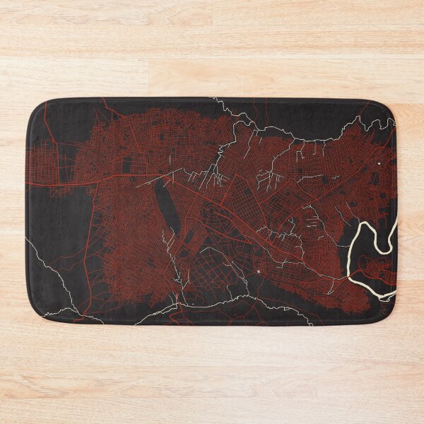 Item preview, Mbuji-Mayi City Map of DR Congo - Vector designed and sold by deMAP.