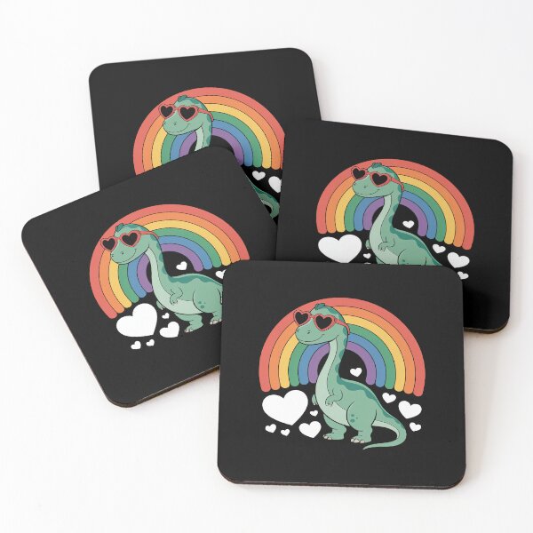 Item preview, Dinosaur Gay Pride Rainbow designed and sold by SIGORDESIGN.