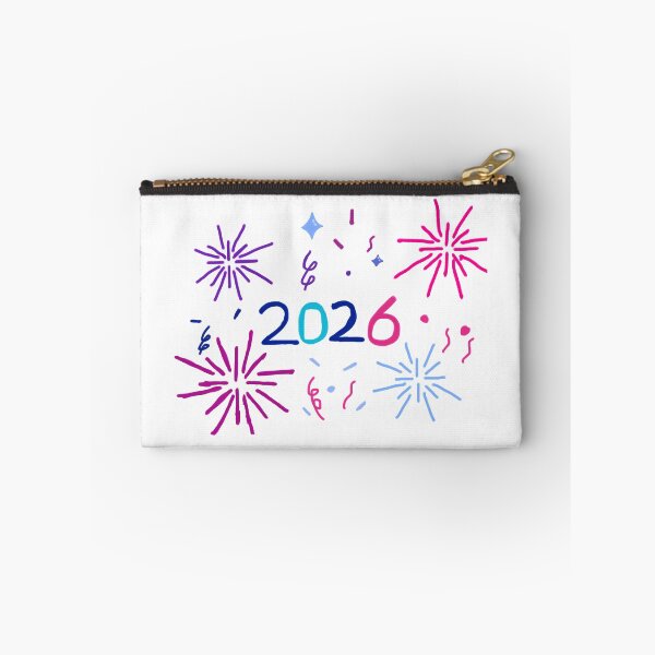 Item preview, Vibrant 2026 New Year's Celebration: Colorful Digits & Fireworks Design designed and sold by Belle-creates.