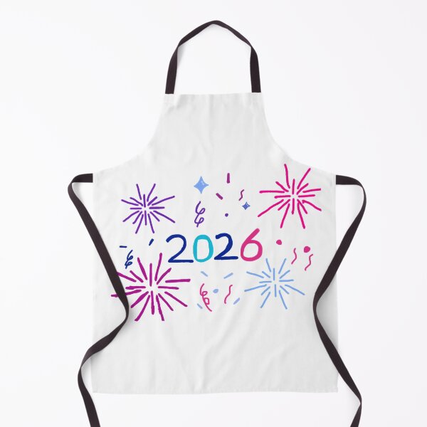 Item preview, Vibrant 2026 New Year's Celebration: Colorful Digits & Fireworks Design designed and sold by Belle-creates.