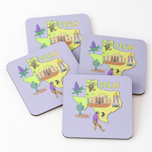 Item preview, Vintage Texas Pride, Cowboy, Bluebonnet, and The Alamo Retro Design designed and sold by mashmosh.