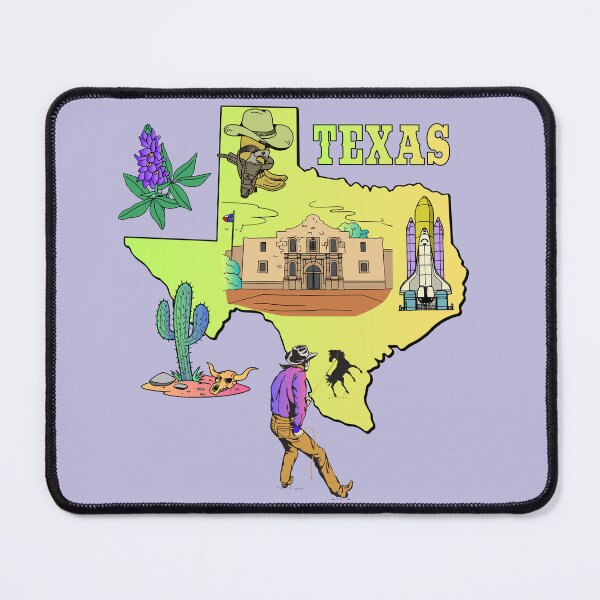 Item preview, Vintage Texas Pride, Cowboy, Bluebonnet, and The Alamo Retro Design designed and sold by mashmosh.