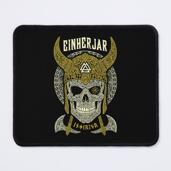 Item preview, Viking Einherjar Skull Chosen For Valhalla Warrior Norse designed and sold by GrandeDuc.
