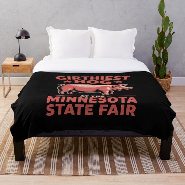 Aperçu de l'œuvre Le cochon le plus gros de la foire de l'État du Minnesota, un cochon drôle créée et vendue par FortuneFull.