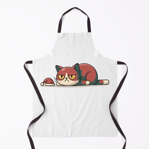 Item preview, Grumpy Christmas Cat designed and sold by FratddArtworks.