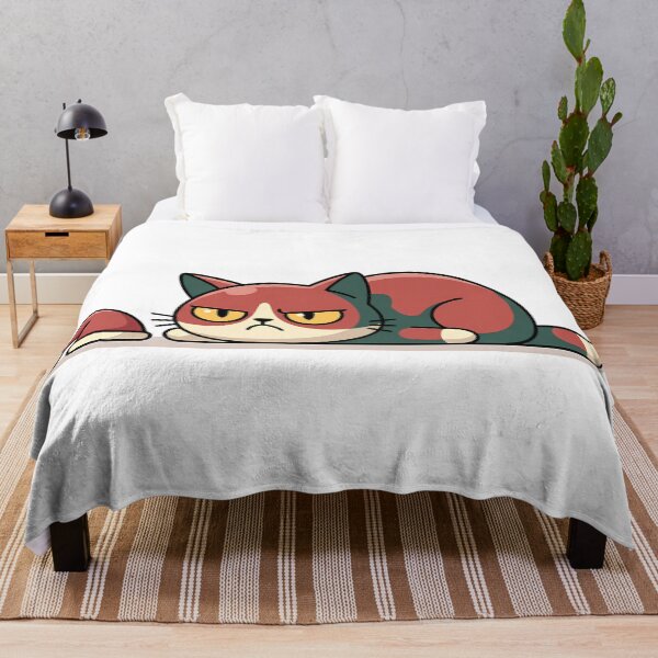 Item preview, Grumpy Christmas Cat designed and sold by FratddArtworks.