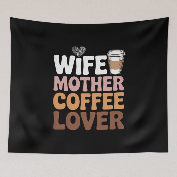 Item preview, White mother coffee lover designed and sold by PowAcademy.