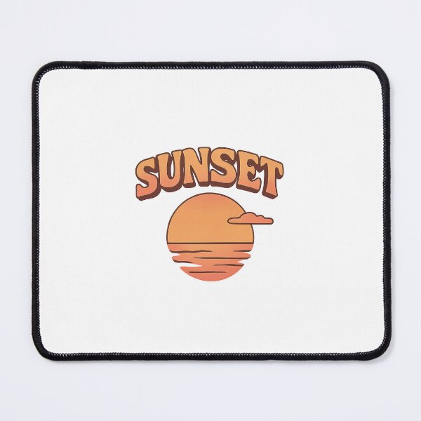 Item preview, Retro Sunset Surf Typography designed and sold by Le Grand Requin.