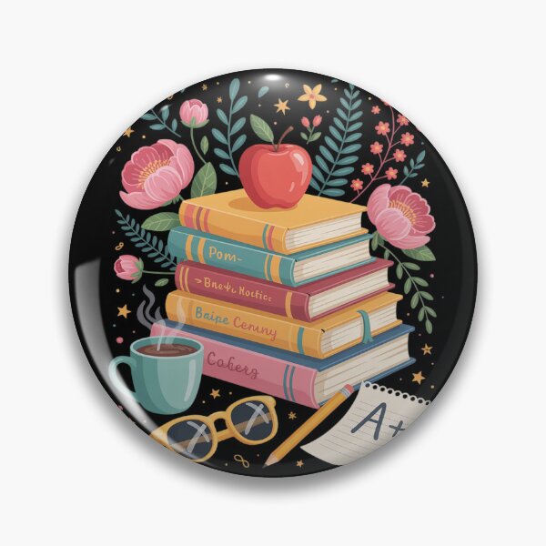 Item preview, Boho Floral Teacher Books Coffee School Appreciation designed and sold by PowAcademy.