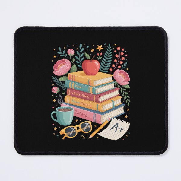 Item preview, Boho Floral Teacher Books Coffee School Appreciation designed and sold by PowAcademy.