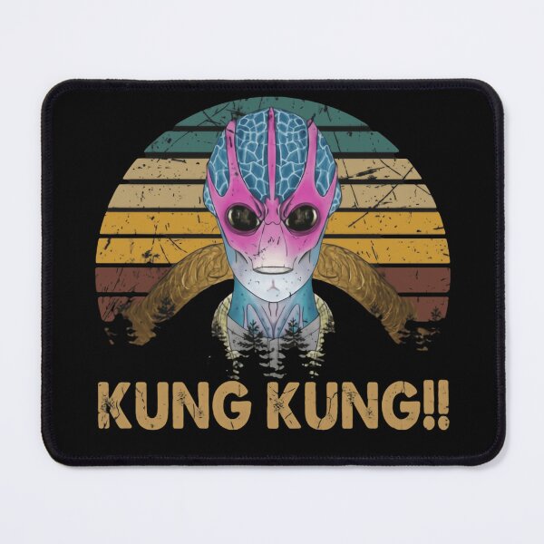 Item preview, Kung Kung Retro sunset Resident Alien TV Show Comedy Sitcom designed and sold by SkeletonsDanger.