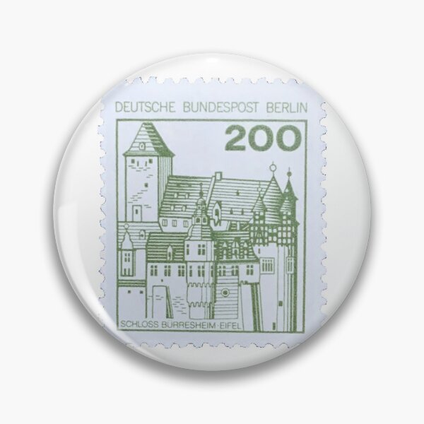 Item preview, Vintage East German Green 200 Mark Postage Stamp designed and sold by red-amber65.