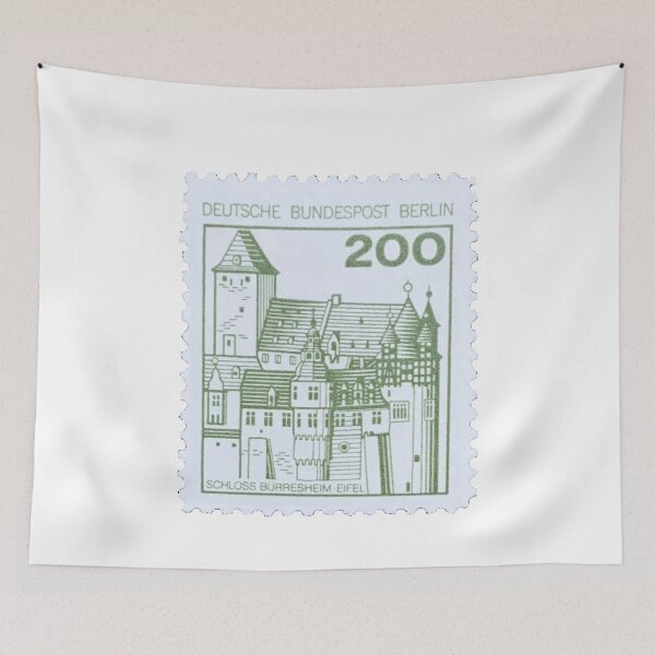 Item preview, Vintage East German Green 200 Mark Postage Stamp designed and sold by red-amber65.