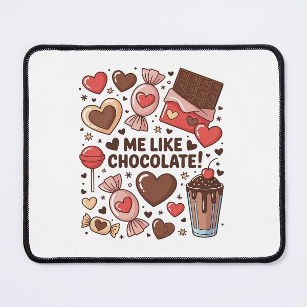 Item preview, I love Chocolate and Chocolate loves me Chocolate Lover designed and sold by SIGORDESIGN.
