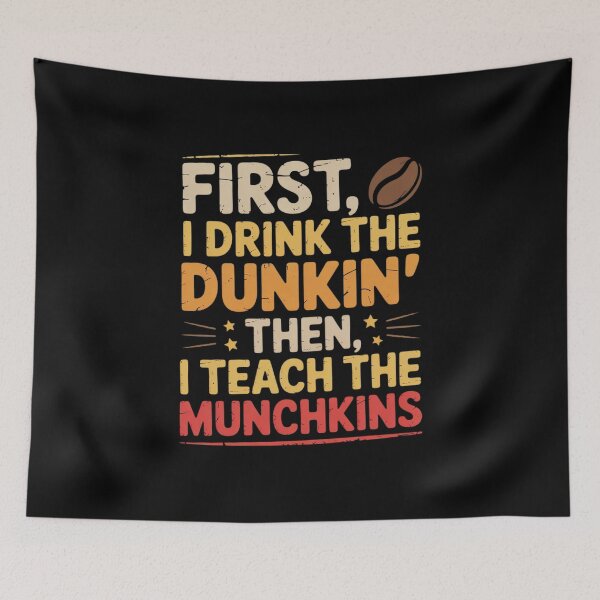 Item preview, Coffee first, then inspire young minds  designed and sold by PowAcademy.
