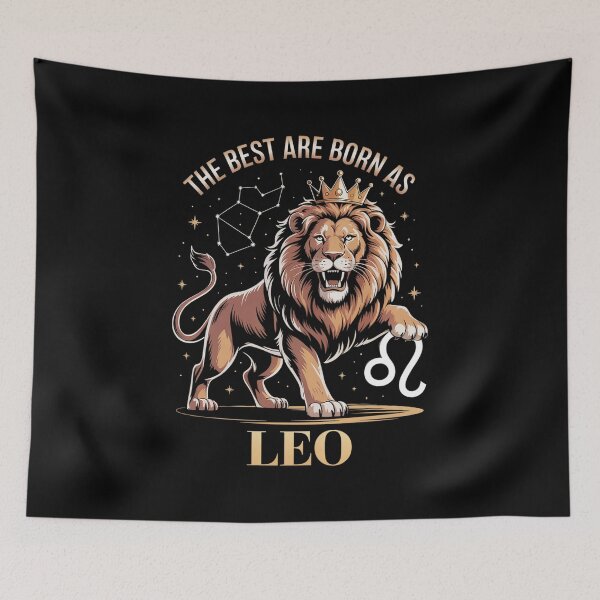 Item preview, July August Birthday Lion The Best Born As Leo designed and sold by HollyBellArtSte.