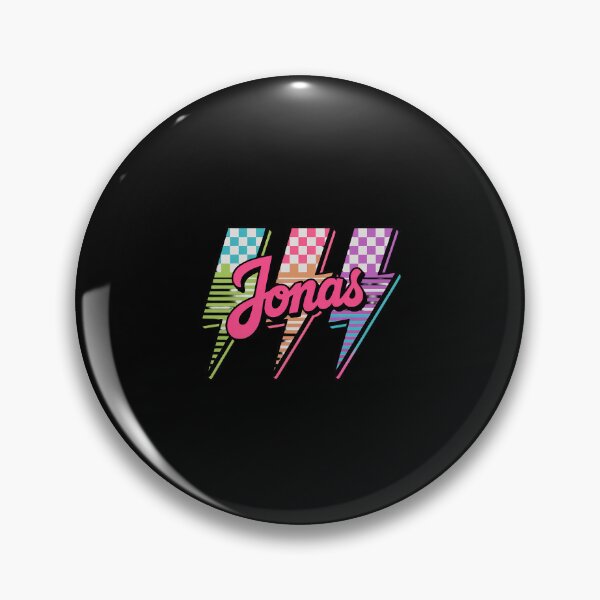 Item preview, Jonas Lightning Bolt Checkered I Love Jonas 80's  designed and sold by LKappa3Faber.