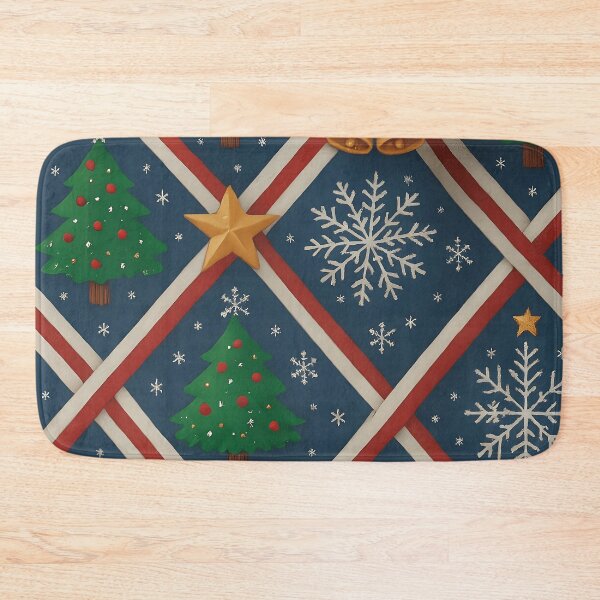 Item preview, Classic Christmas Pattern Throw Blanket & Pillow Cover designed and sold by ZyxDes.