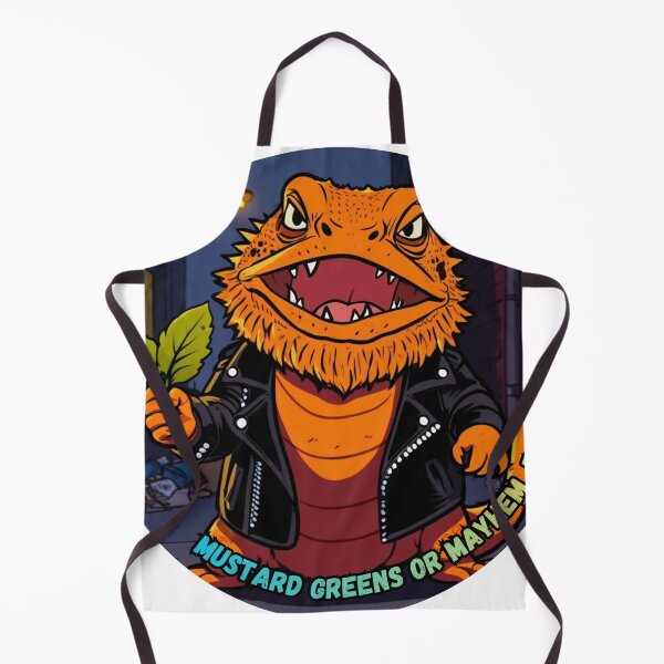 Item preview, Mustard Greens or Mayhem, Bro – Bearded Dragon designed and sold by weekendcanvas.