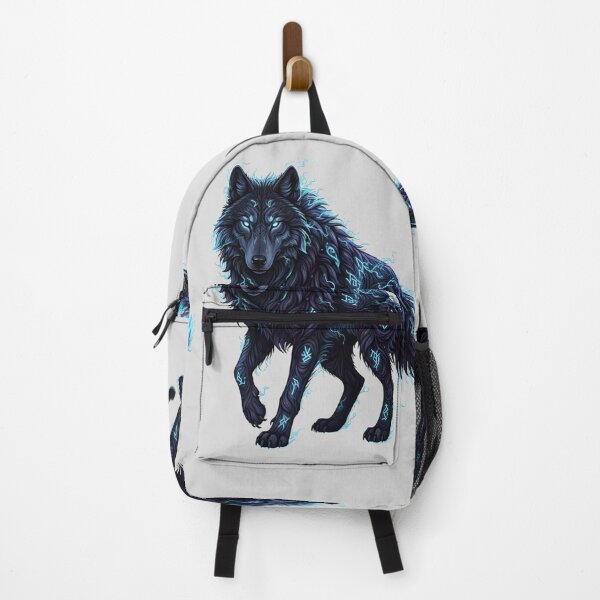 Item preview, Shadow Veined - Wolf: Ethereal Dark Fantasy Wolf designed and sold by SebastianSpace.