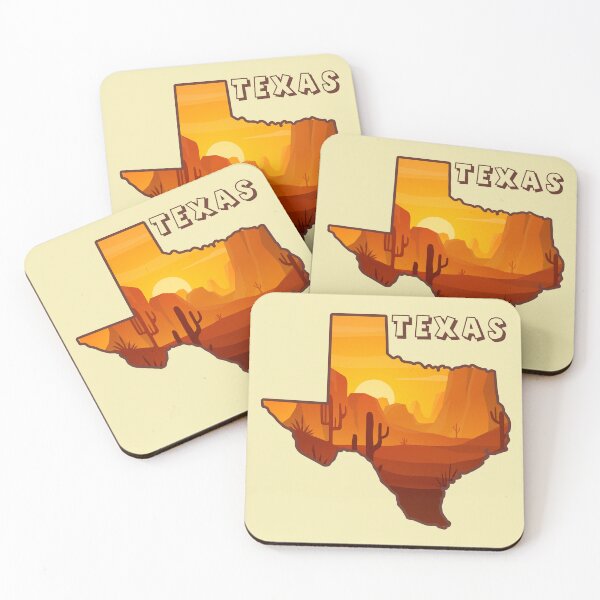 Item preview, Texas Desert Sunset Vintage Silhouette - Western Landscape Graphic designed and sold by mashmosh.