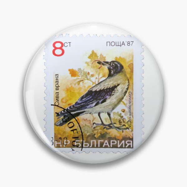 Item preview, Vintage Bird 87 Postage Stamp designed and sold by red-amber65.