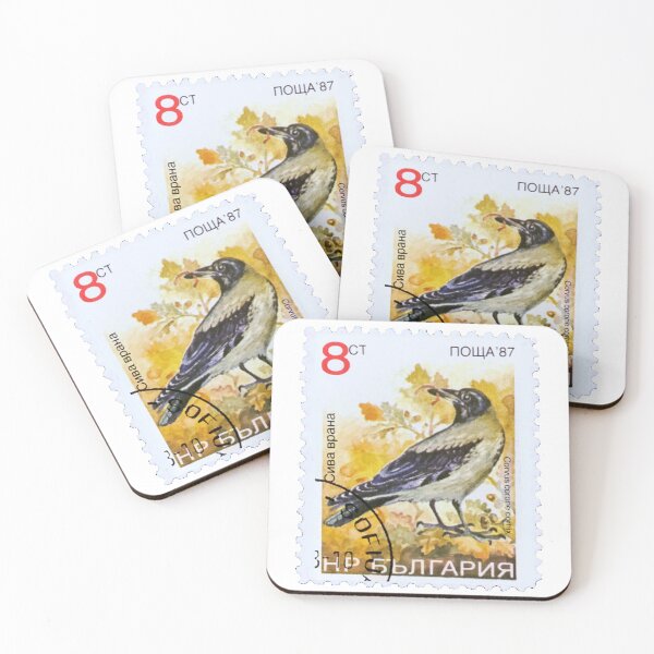 Item preview, Vintage Bird 87 Postage Stamp designed and sold by red-amber65.