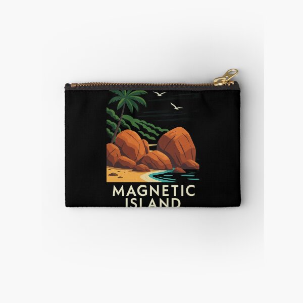 Item preview, Magnetic Island Queensland Coastal View with Red Rocks designed and sold by Aryabek.
