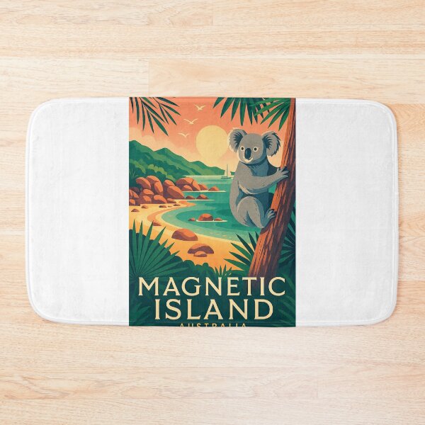 Item preview, Magnetic Island Koala and Sunset Coastline View designed and sold by Aryabek.