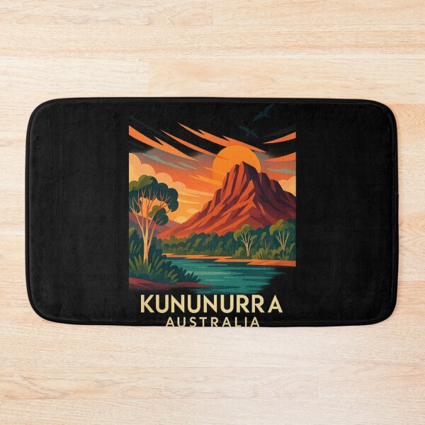 Item preview, Kununurra Australia Sunset with Rocky Escarpment designed and sold by Aryabek.