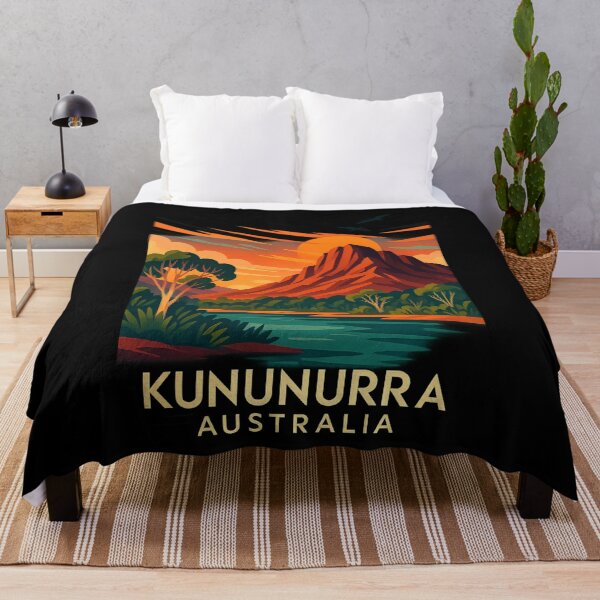 Item preview, Kununurra Australia Sunset with Rocky Escarpment designed and sold by Aryabek.