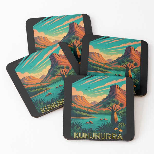 Item preview, Kununurra Lake View with Boab and Escarpment Landscape designed and sold by Aryabek.
