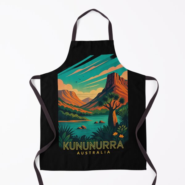 Item preview, Kununurra Lake View with Boab and Escarpment Landscape designed and sold by Aryabek.