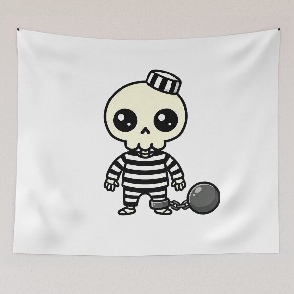 Item preview, Prisoner Boonis Skeleton designed and sold by Boonis Skeleton.
