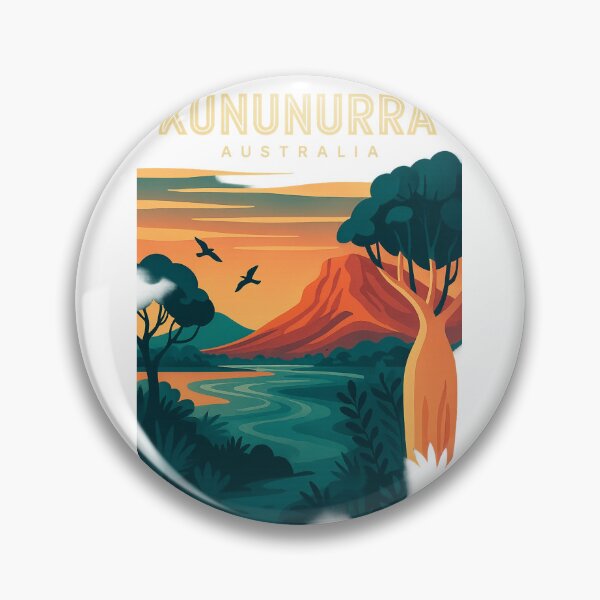Item preview, River Bend at Sunset in Kununurra Kimberley Region designed and sold by Aryabek.