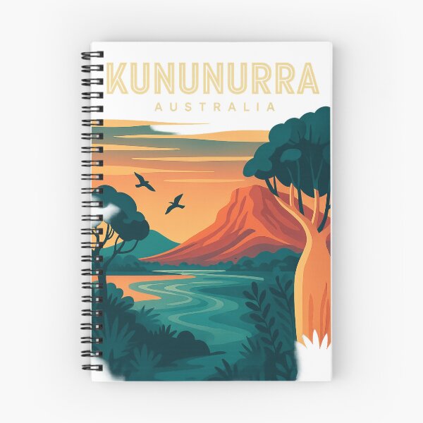 Item preview, River Bend at Sunset in Kununurra Kimberley Region designed and sold by Aryabek.