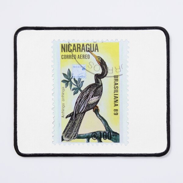 Item preview, Vintage Nicaragua Cormorant Postage Stamp designed and sold by red-amber65.