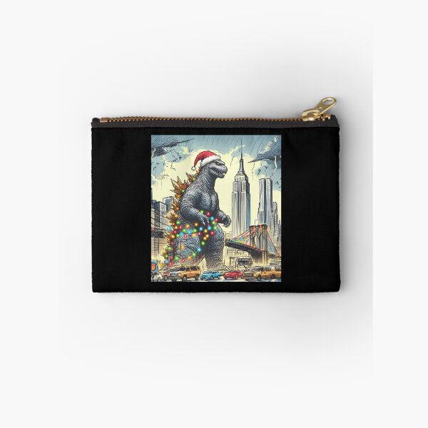 Item preview, Retro Godzilla Christmas City Walk designed and sold by Tiar-Kin.