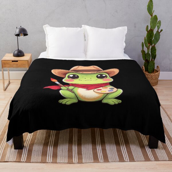 Item preview, Chibi Cowboy Frog | Little Painter designed and sold by ColorSplash123.