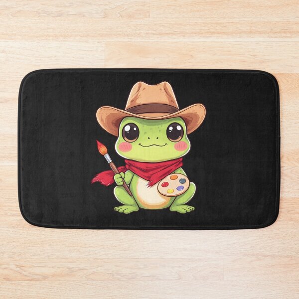 Item preview, Chibi Cowboy Frog | Little Painter designed and sold by ColorSplash123.