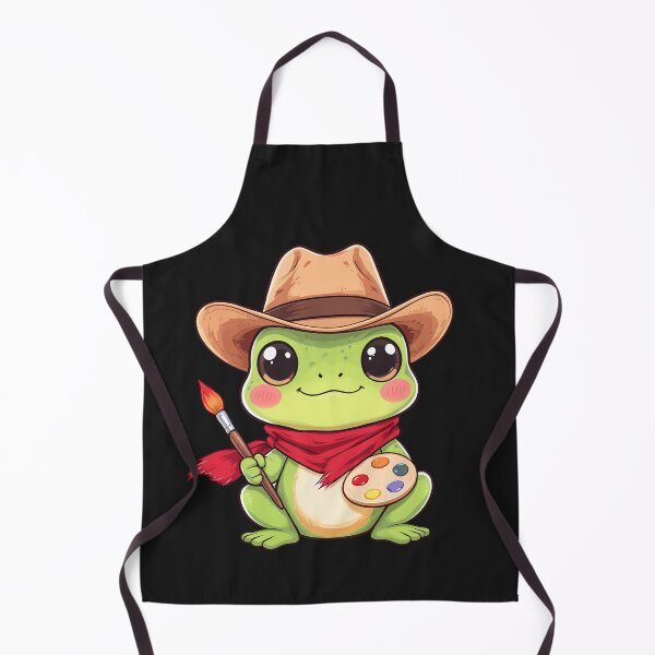 Item preview, Chibi Cowboy Frog | Little Painter designed and sold by ColorSplash123.