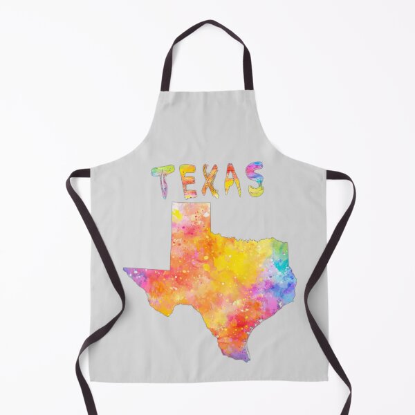Item preview, Vibrant Texas Watercolor Splash Art - State Map Design designed and sold by mashmosh.