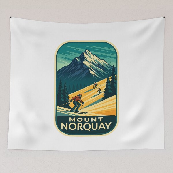 Item preview,  Mount Norquay Ski Slopes, Banff National Park designed and sold by Aryabek.