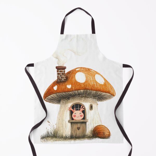 Item preview, Cozy Mushroom Cottage & Cheerful Snail designed and sold by DanielY01.