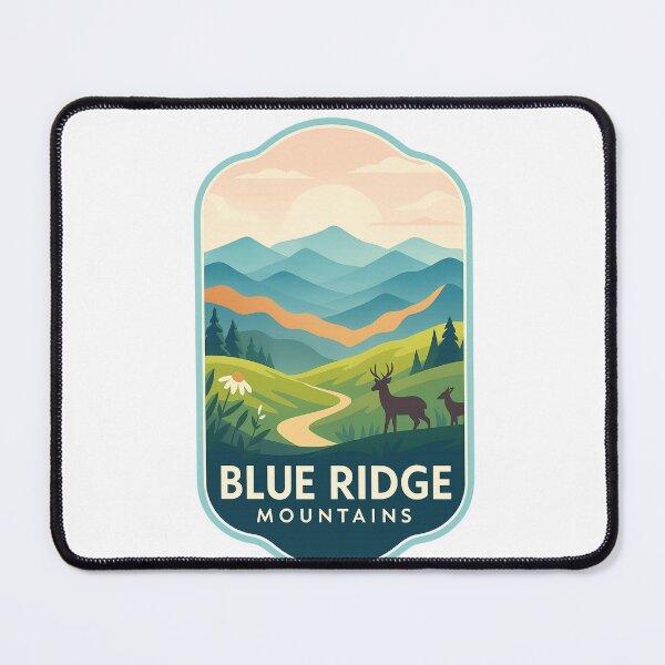Item preview, Wildlife Sunrise in Blue Ridge Mountains, Appalachia designed and sold by Aryabek.