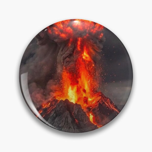 Item preview, Explosive Volcano designed and sold by KRYPTO-KHAT.