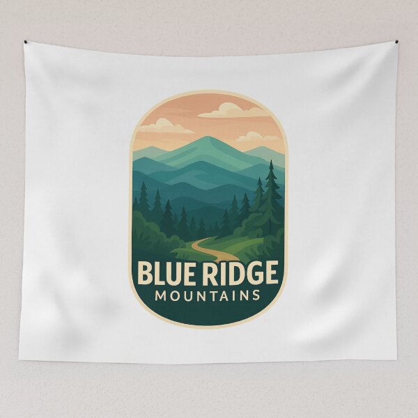 Item preview,  Scenic Forest Views, Blue Ridge Mountains designed and sold by Aryabek.